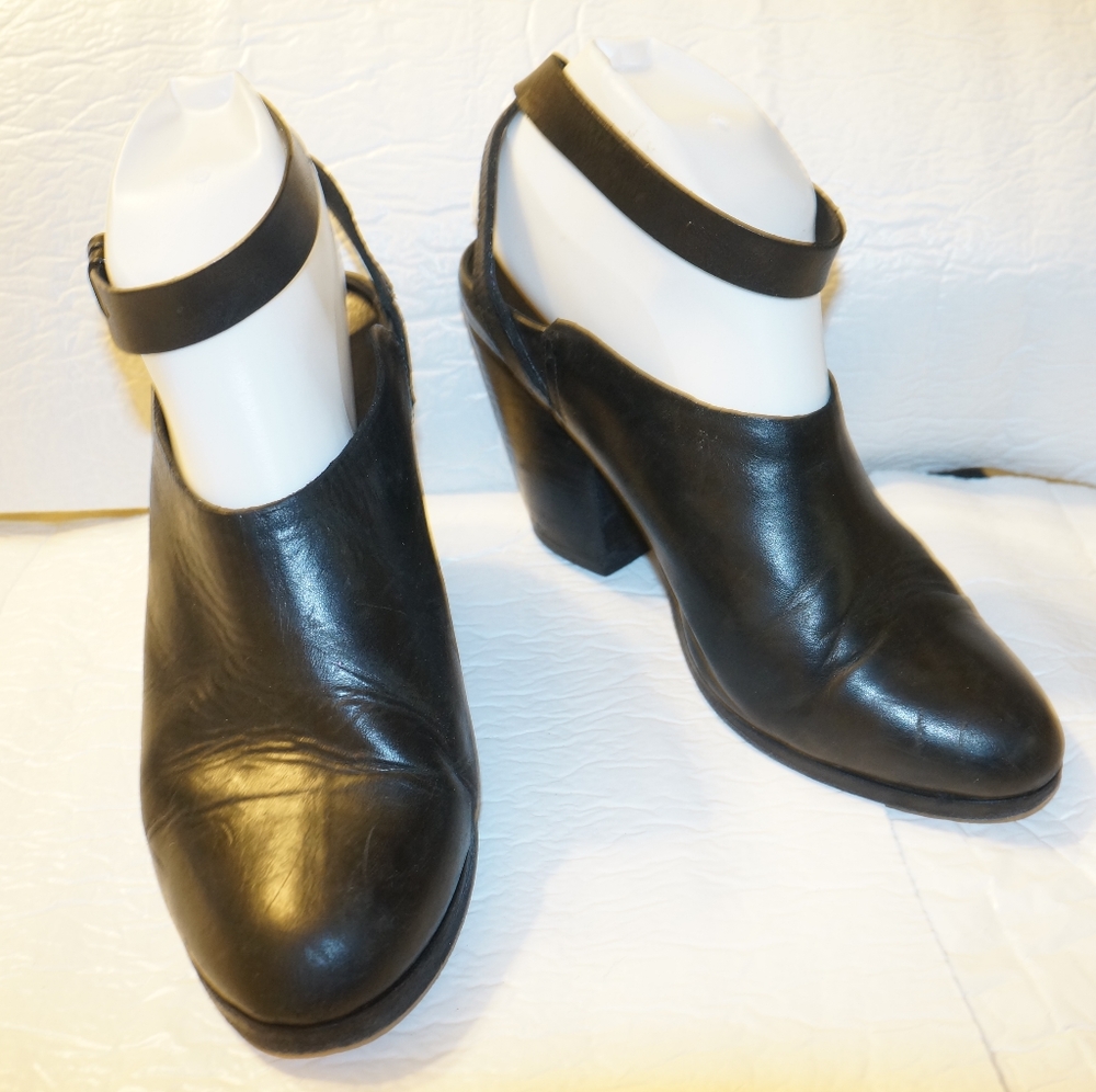 Rag and Bone strap  bootie clogs